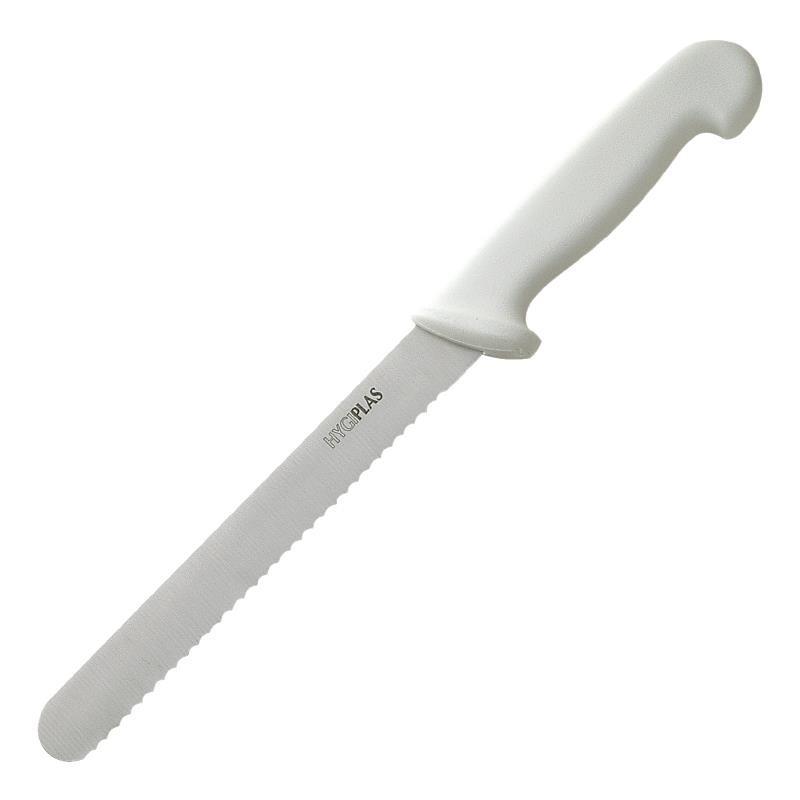 Hygiplas Brotmesser 20cm - weiß